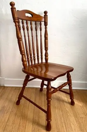 Tell City Spindle Back Dining Side Chair