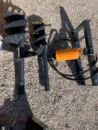 Skid steer auger