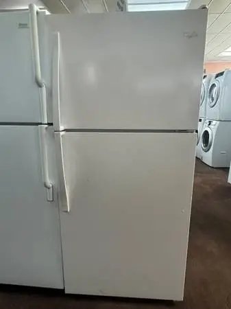 Whirlpool Top Freezer Refrigerator White Finish