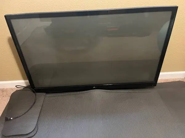 TV now! Must Go! Zenith 55” Plasma TV w/remote