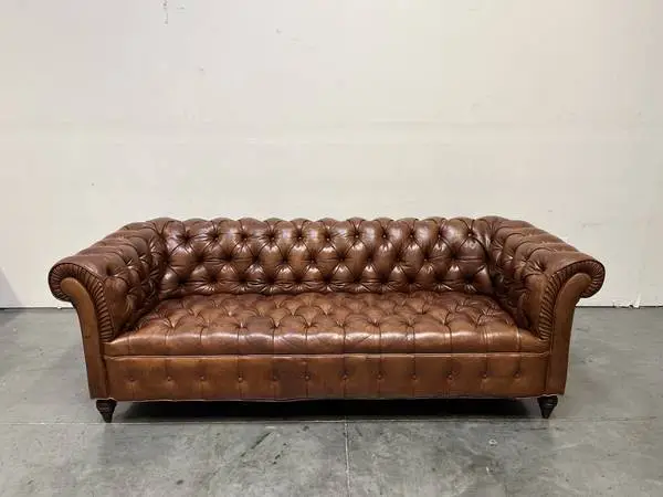 Chesterfield Leather Sofa