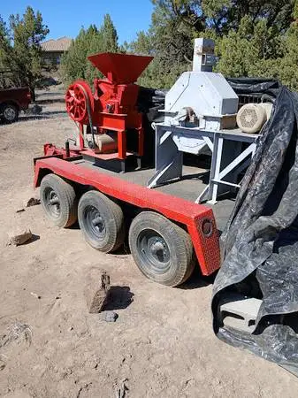 Gold,Silver, Rare Earth Mill. Jaw Crusher, Stutenroth