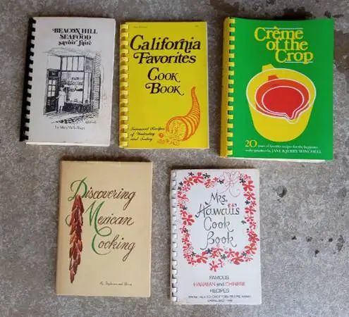 FS … Ten Regional Spiral Cookbooks