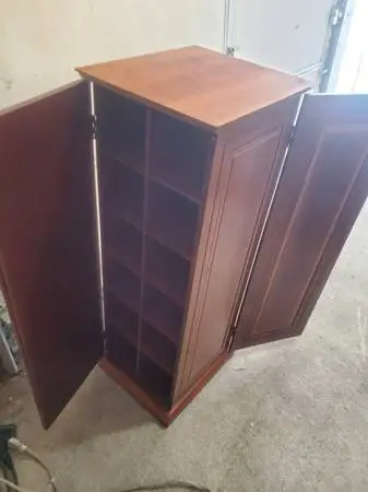 Vintage cd cabinet