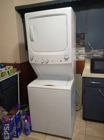 GE washer & dryer combo