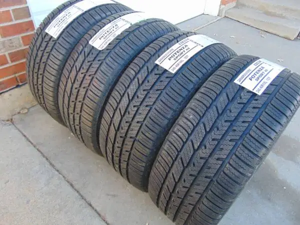 4 New 245 45 19 Bridgestone  Potenza Sport A/S Tires 102Y *50K* *2023*