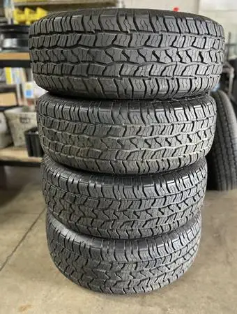 Set of 4 TIRES ALL SIZES WINTER LT TRUCK CAR AND SUV TIRES AT AS SNOW