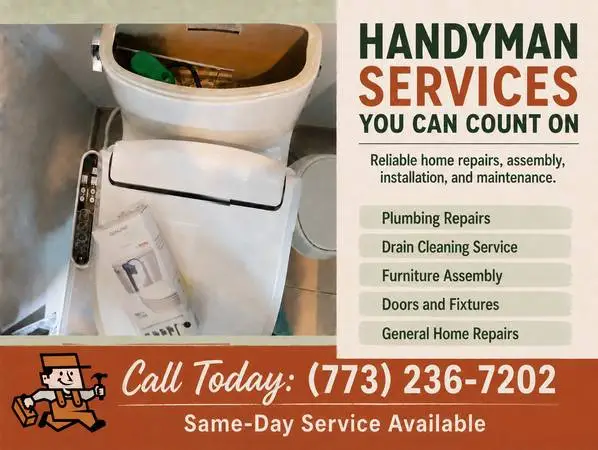 Handyman Services for Plumbing, Electrical and Home Repairs