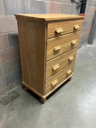 VINTAGE Highboy Dresser by Ranch Oak!