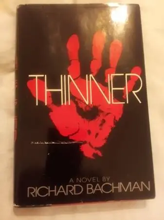 Richard Bachman (Stephen King) Thinner Hardcover 1984 5th Edition Book
