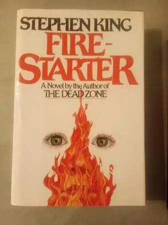 Stephen King Fire Starter 1st Edition, Early Printing Hardcover Book