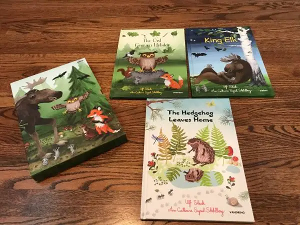 IKEA “BOKLIG” WOODLAND Stories Hardcover Children’s 3-Book Box-Set
