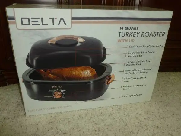 NEW Turkey Chicken Roaster Cooking Pan 14qt