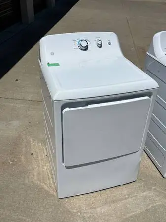 GE 7.2 cuft Capacity Electric Dryer Auto Dry, Aluminized Allow Drum