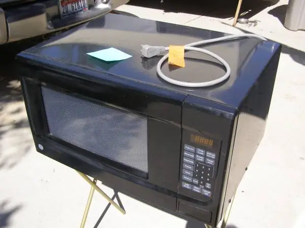 Microwave Oven.