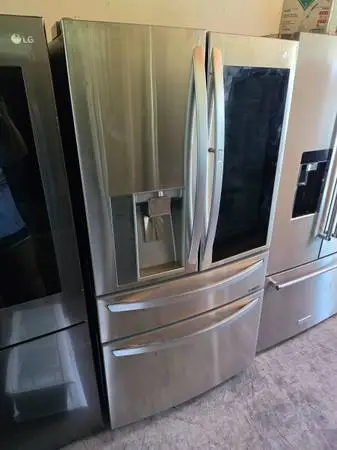 Lg instaview smart refrigerator