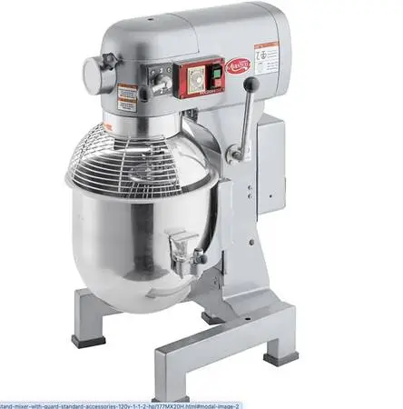 Planetary Mixer Avantco MX20H 20 Qt Commercial 120V + Bowl & Attachmen
