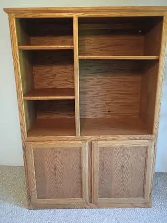 Free.Large solid wooden cabinet