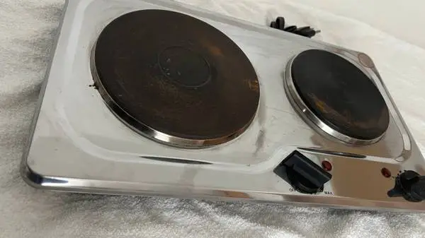 Portable dual electric Hot Plate 1500W 1500W hot plate for cooking met