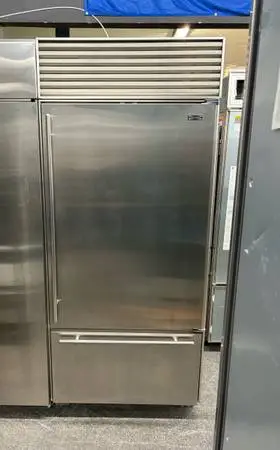 Stainless steel Used Bottom Mount freezer fridge