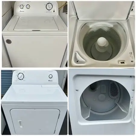 Amana Set Washer and Electric Dryer