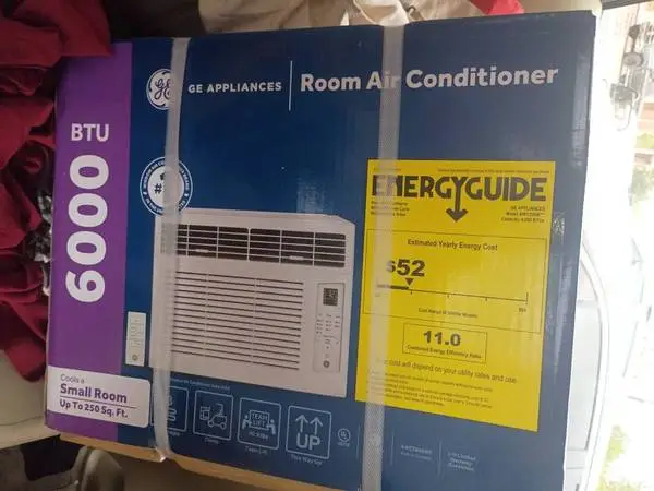 New GE air conditioner