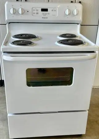 Almost New Hot Point Electric Stove 30