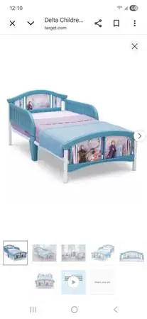 Disney Frozen Bed.