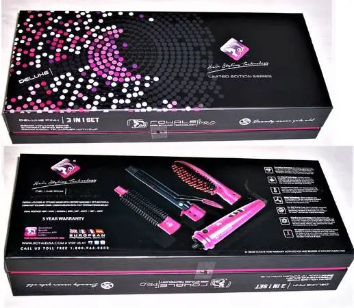 NEW Professional Hairstyling Royale Curler Straightener ORIG $450!