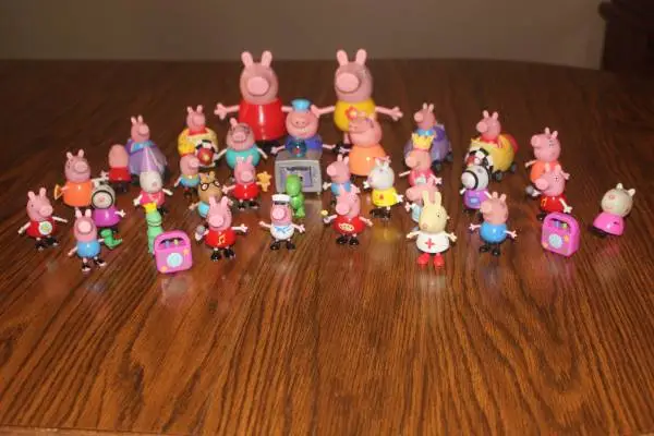 Kids Variety Of Peppa Pig Characters Toys