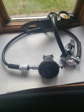 Scuba Scubapro G 250 graphite reg near mint