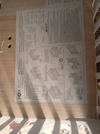 LIGHTWEIGHT FOLDING PORTABLE CRIB WITH MATTRESS
