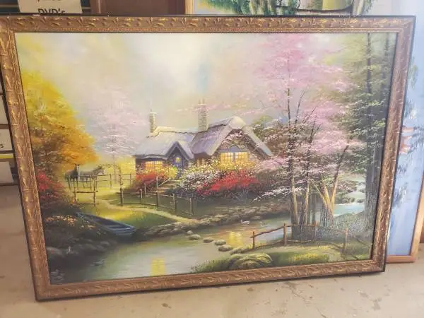 Brilliant cottage painting
