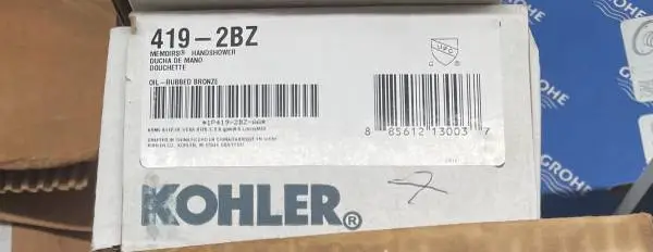 Kohler Memoirs Handshower (rubbed bronze)