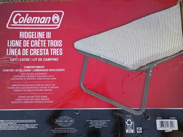 COLEMAN Cot / Bed