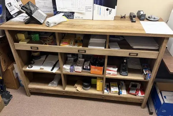 9-SECTION OFFICE CREDENZA
