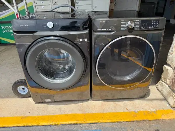 Samsung front loader washer and dryer set