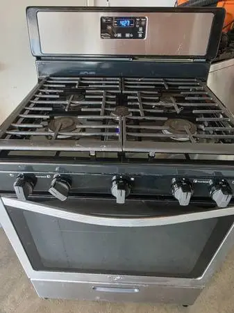 Whirpool stove gas