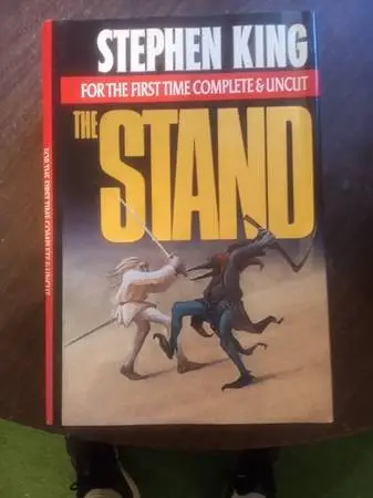 Stephen King The Stand Hardcover Book, 1990 Edition, 1st Uncut