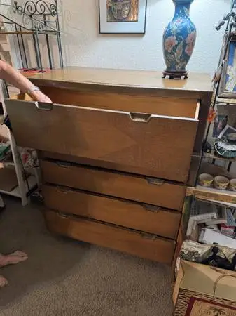 Chest of Drawers & Bookcase