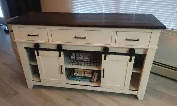 Drop Leaf Kitchen Island