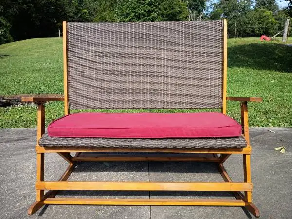 Double Rocker w/cushion seat