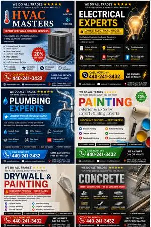 PLUMBERS ELECTRICIANS FURNACE REPAIRS GUARANTEED BEST PRICE