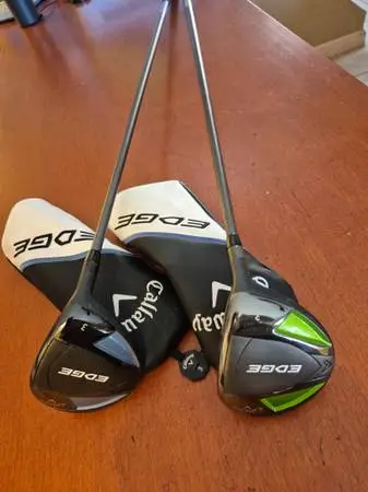 PLAYED ONCE. 2023 or 2024 CALLAWAY EDGE STIFF FLEX #3 WOOD. $100 EACH