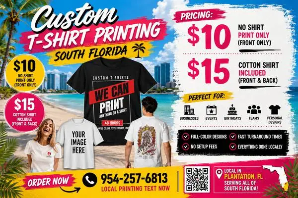 Need Custom T-Shirt Printing?