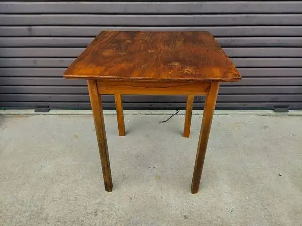 Vintage / Antique Square Primitive Work Table.