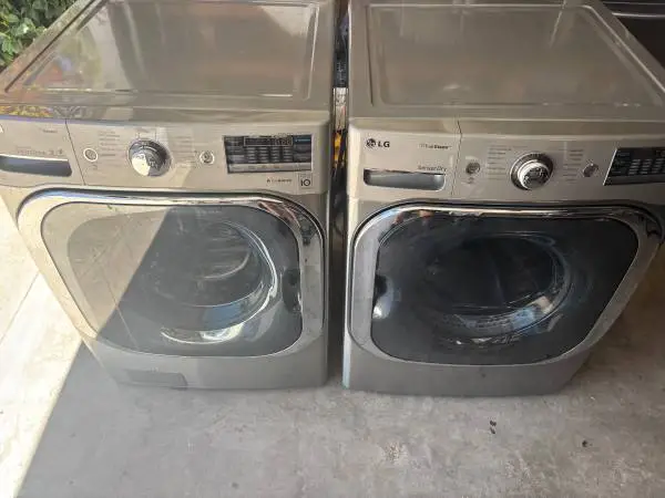 Washer and dryer