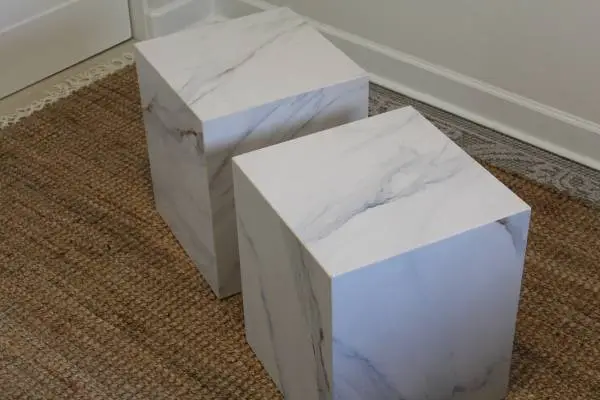 Two Marble End Tables - New!!!