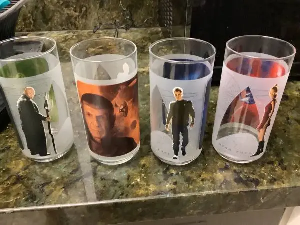 Star Trek cups