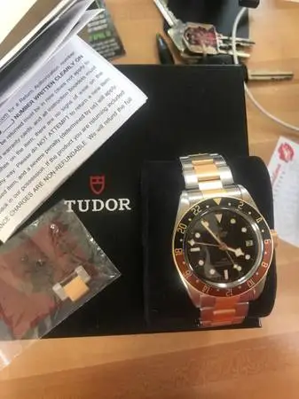 Tudor Watch Rolex GMT 18k